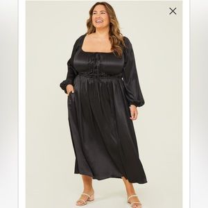 arula faye dress in black size 2X